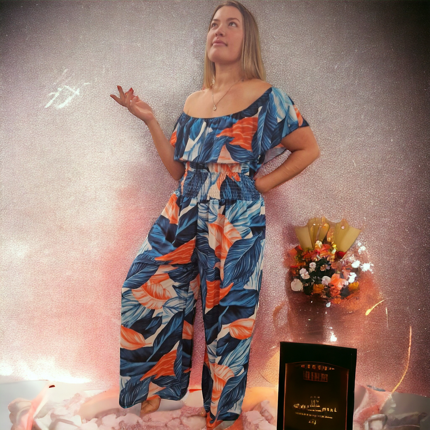 Vicki Jumpsuit - Teal