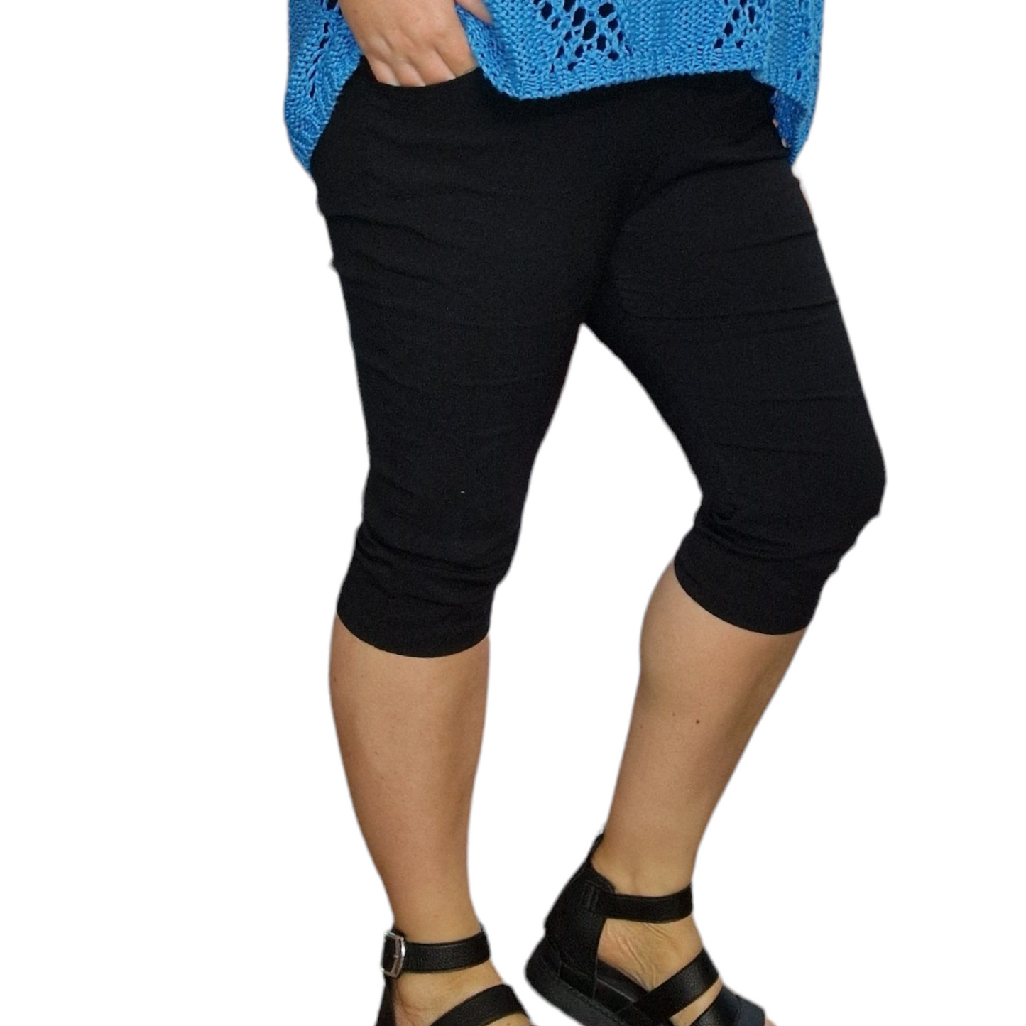 Curve 3/4 Magic Pants- Black