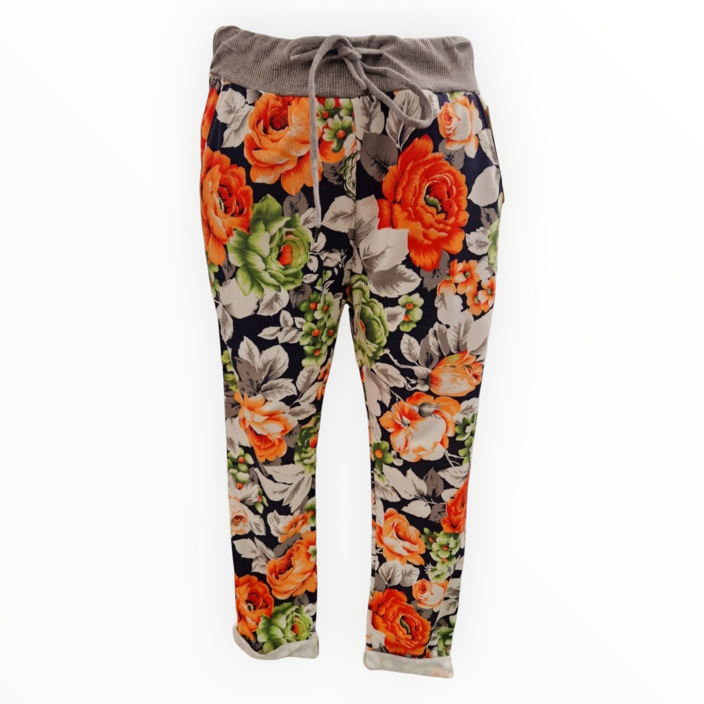 Orange Flower Jogger