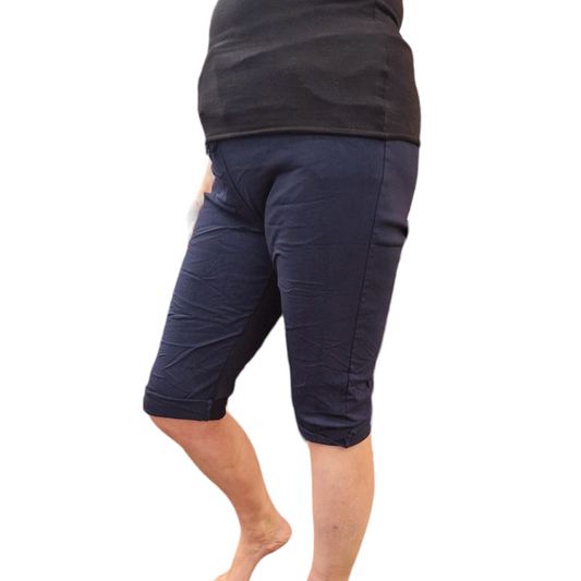 3/4 Magic Pants- Navy